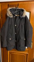 Woolrich Herren Parka Jacke in Anthrazit Grau mit Fell Hamburg - Harburg Vorschau