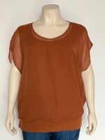 Damen Shirt Bluse Jersey/ Chiffon braun Gr 54 neu Thüringen - Weimar Vorschau