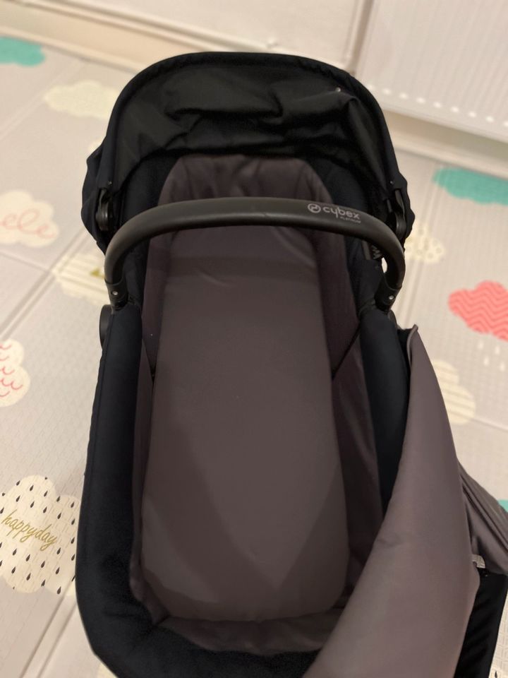 Cybex Priam Platinum Schale Kinderwagen Blau in Hamburg