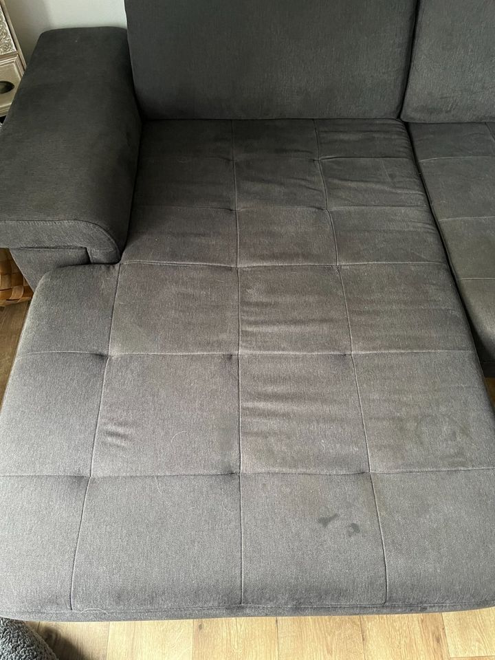 Couch anthrazit U-förmig zu verschenken HEUTE ABHOLEN in Herdecke