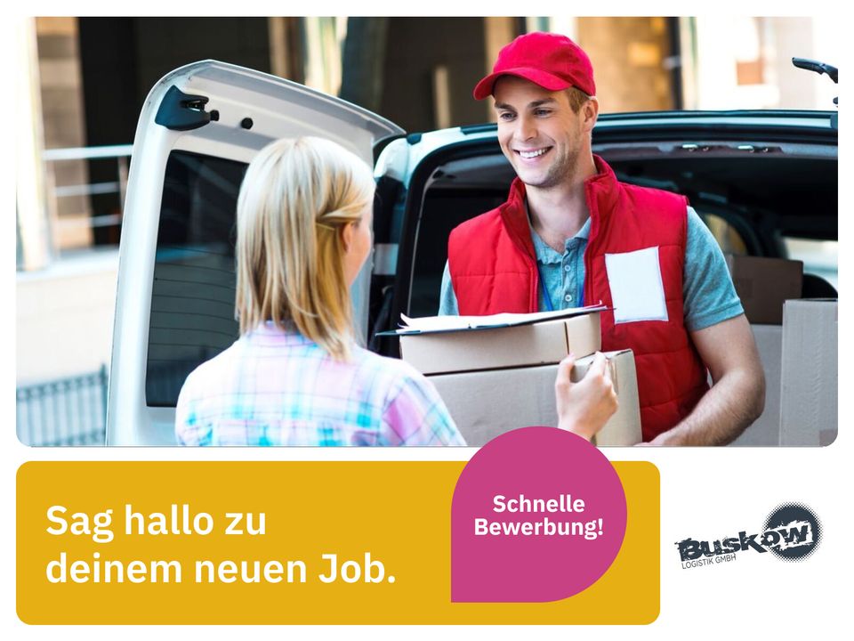 Paketzusteller / Fahrer (m/w/d) (Buskow Logistik) *2300 EUR/Monat* in Ludwigsfelde Fahrer,Kraftfahrer Auslieferungsfahrer Berufskraftfahrer in Ludwigsfelde