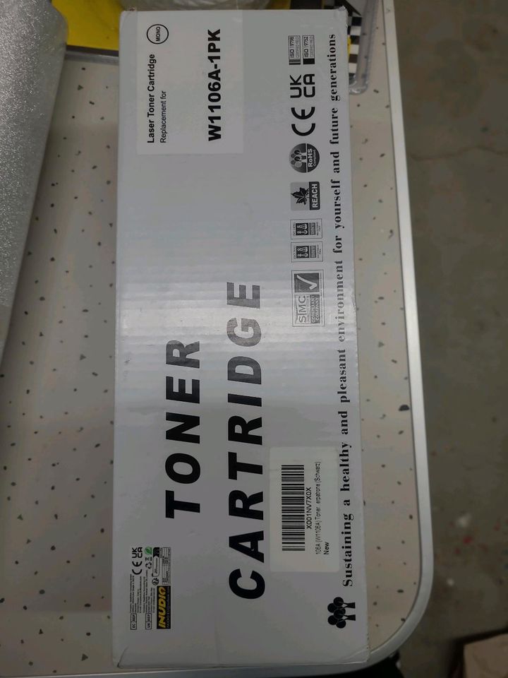 Laser Toner cartridge W 1106A Schwarz in Alfhausen