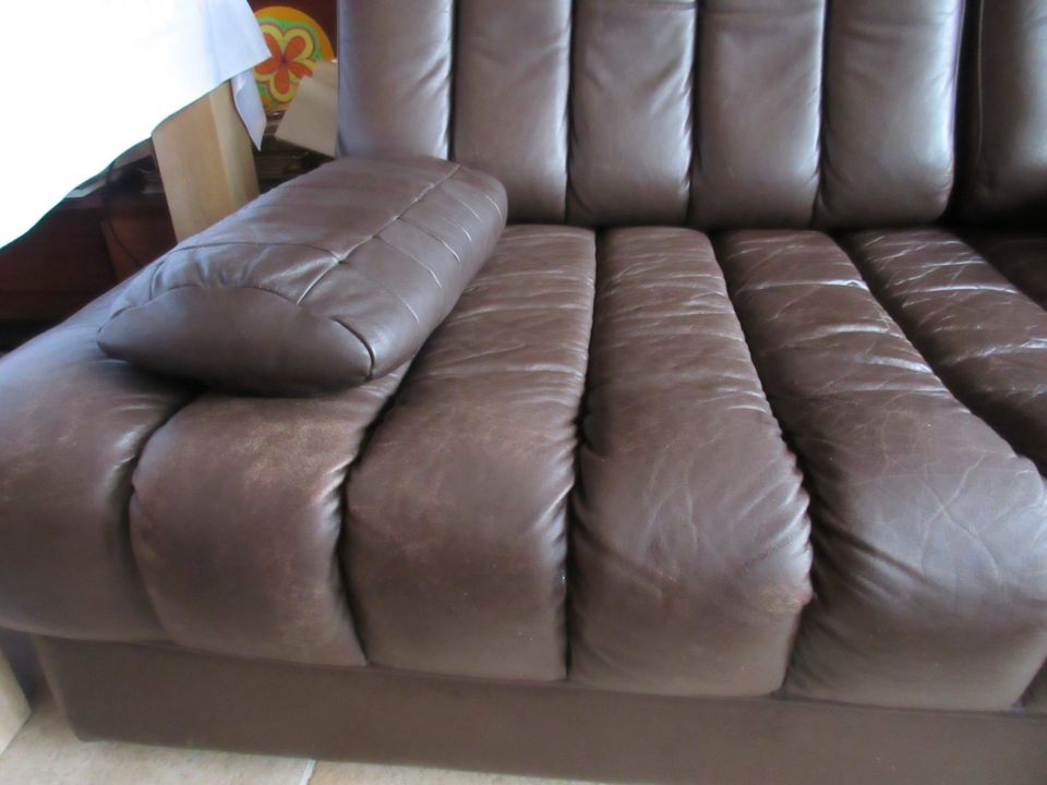 De Sede DS 85 Sofa Daybed Sofabett Leder Design Möbel Vintage in Ammersbek