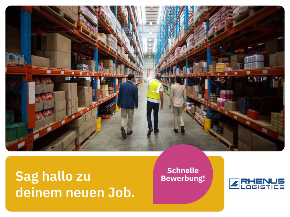 Lagermitarbeiter (w/m/d) (Rhenus Warehousing Solutions) *27500 - 32000 EUR/Jahr* in Wesel in Wesel