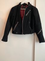 Schwarze G-Star RAW Biker Jacke, Wildleder, Kurze Jacke Bielefeld - Bielefeld (Innenstadt) Vorschau