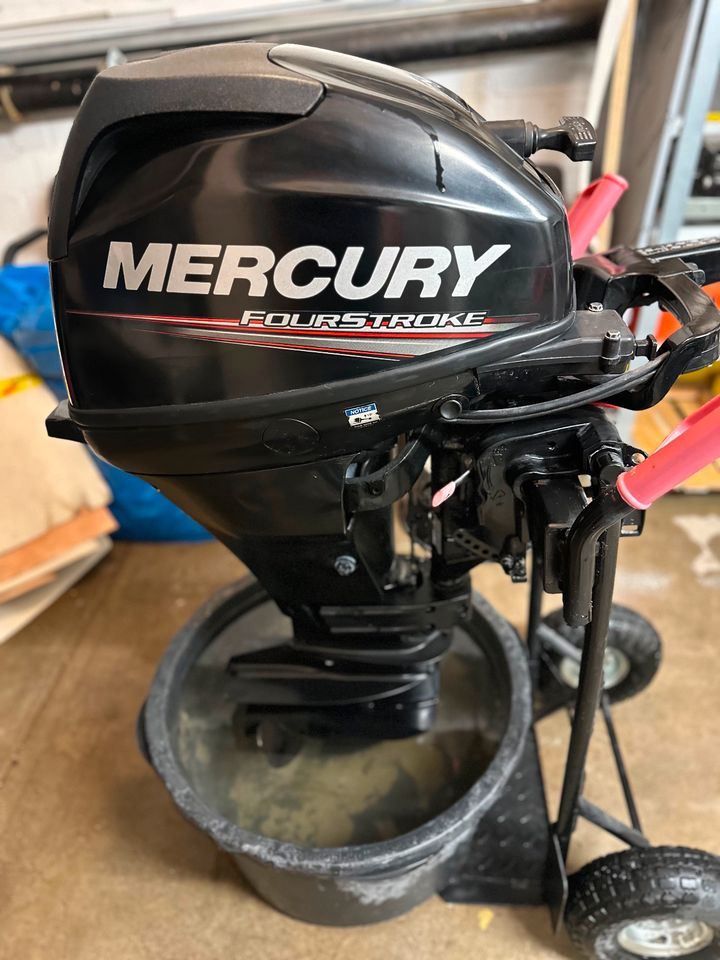 Mercury Fourstroke 15 Ps Aussenboarder Motor, Aussenbordmotor in  Nordrhein-Westfalen - Mülheim (Ruhr) | Motorboote kaufen | eBay  Kleinanzeigen ist jetzt Kleinanzeigen