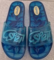Badelatschen, Esprit, Größe 37, blau-transparent, ungetragen Berlin - Tempelhof Vorschau
