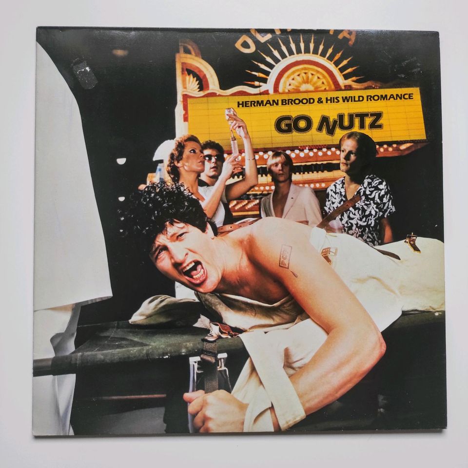 Vinyl-LP, Herman Brood & his Wild Romance, Go Nutz in Osnabrück