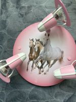 Kinderzimmerlampe mit Pferden, rosa Hessen - Nidda Vorschau