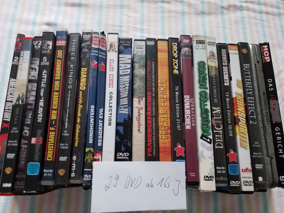 DVD Konvolut über 80Stck/ Stck unter 75 Cent...............gesamt in Nürnberg (Mittelfr)