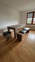Ausziehbarer Tisch mit Bank + Hocker 160-210 cm Stuttgart - Stuttgart-Süd Vorschau