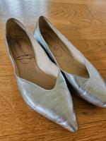 Caprice Ballerina  silber Gr 5,5  (38,5) Bayern - Babensham Vorschau