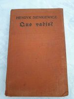 Buch 30er Jahre: QUO VADIS? - HENRYK SIENKIEWICZ / Top Thüringen - Camburg Vorschau