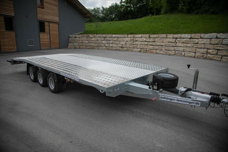 Autoanhänger, Autotransporter Anhänger 5 Meter 3500 kg NEU in Waging am See