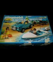 Playmobil Auto mit Boot + Unterwasser Motor Niedersachsen - Georgsmarienhütte Vorschau