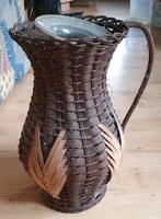 Vase aus Holz Geflecht mit Innenteil Hessen - Lohfelden Vorschau