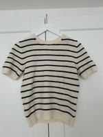 H&M Strick tshirt Creme gestreift Gr. XS neu Niedersachsen - Burgdorf Vorschau