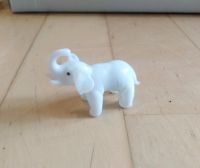 Glasfigur weiß Elefant klein Bayern - Rosenheim Vorschau