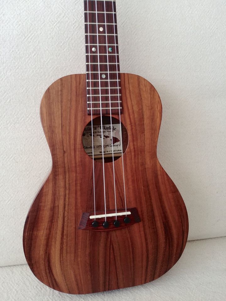 Kanilea K1 K-1 Silk Tenor Ukulele High Grade Koa mattes Finish in Ginsheim-Gustavsburg