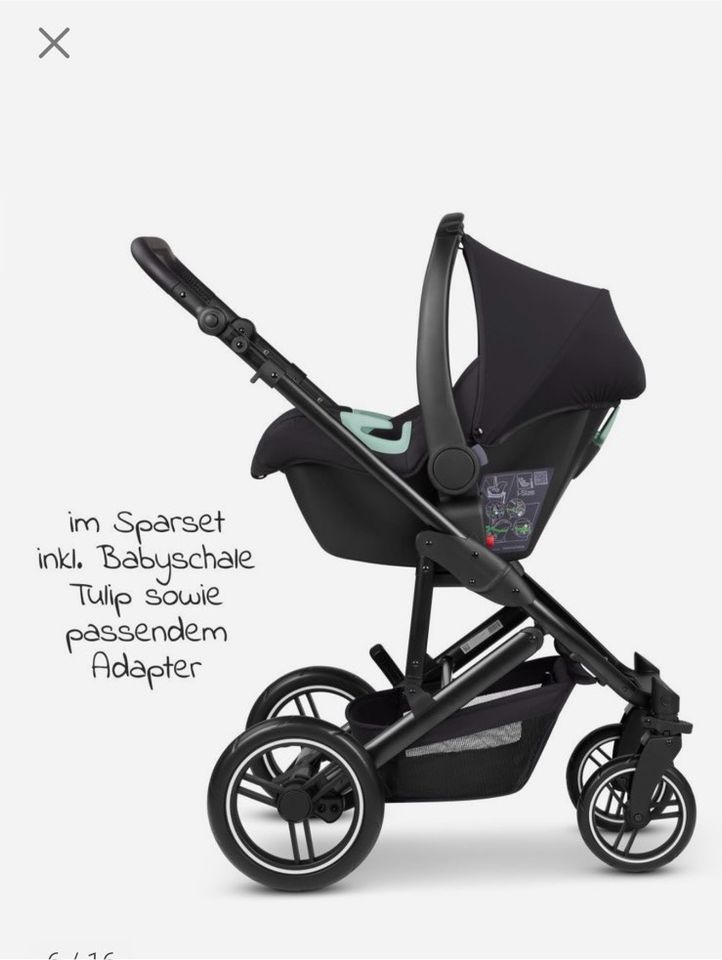 ABC Design 3in1 Kinderwagen-Set Catania Circle Edition NP 550 € in Ludwigshafen