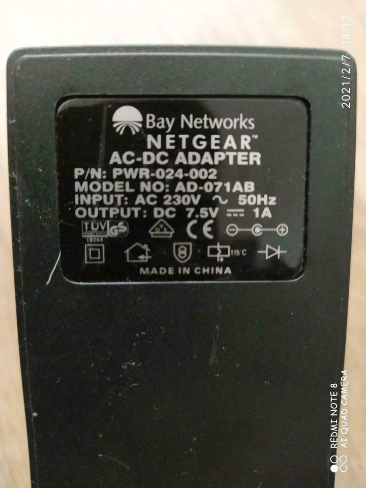 Netgear Netzteil AC/DC Adaptor in Köln