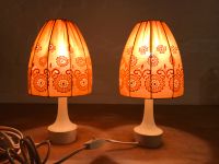 2 Vintage BIKO Leuchte Nachttischlampe 70er Stoff Rosa Pink 60er Altona - Hamburg Bahrenfeld Vorschau