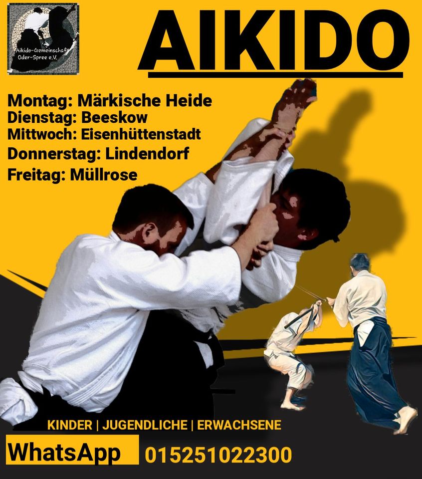 Aikido-Kampfkunst in Gröditsch (Märkische Heide) in Märkische Heide