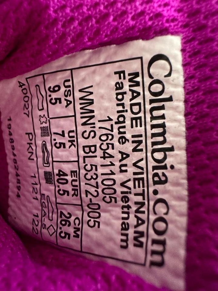 Columbia Trekking-Wanderschuhe wasserdicht in Größe 40,5 in Nürtingen