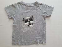 T-Shirt grau meliert "the doggy swing"  Gr. 116 Stuttgart - Degerloch Vorschau