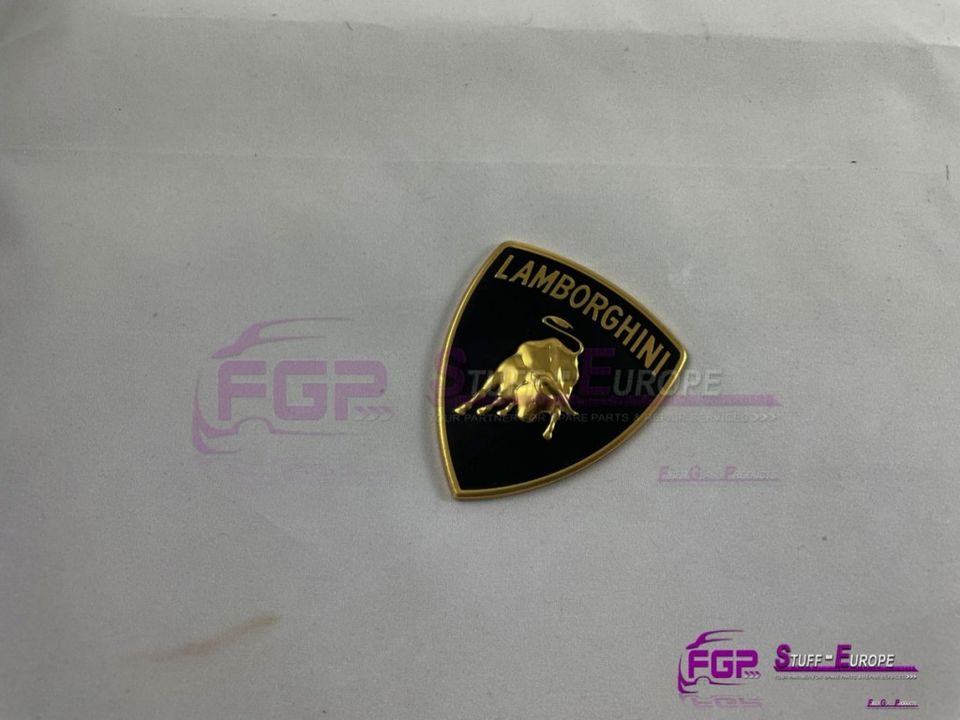 OEM Original Lamborghini Murcielago Fronthauben emblem logo in Wollin 