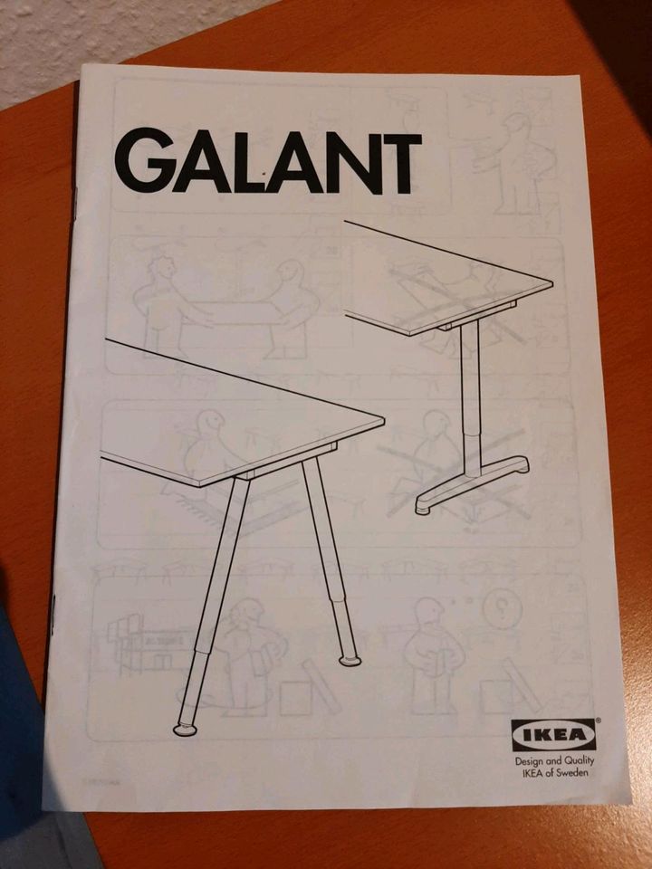 Schreibtisch Ikea Galant 60cm x 120cm in Drolshagen