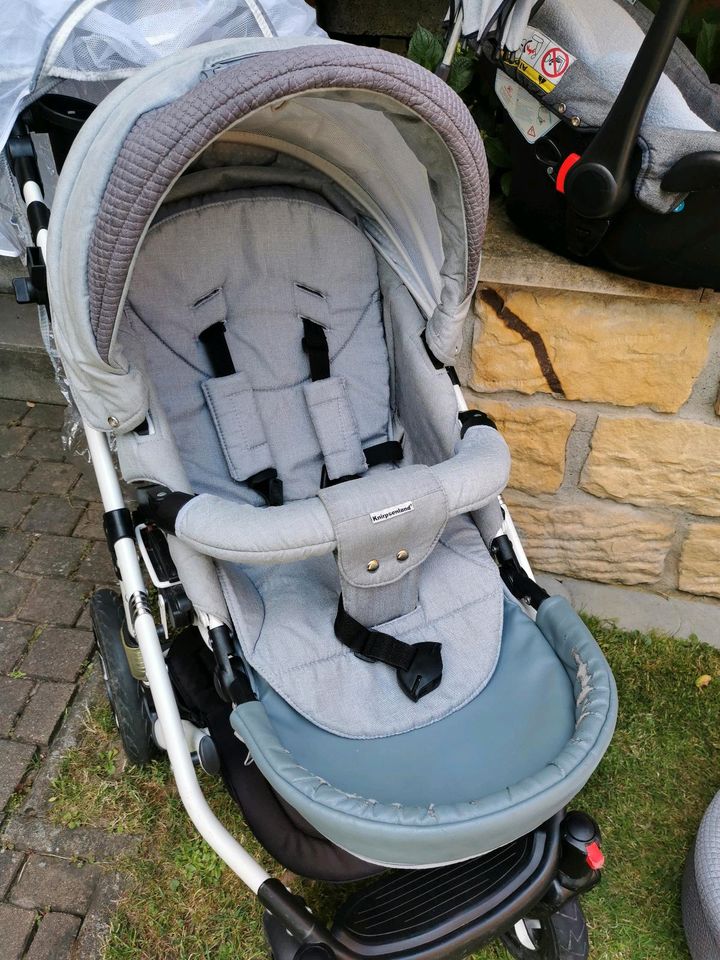 Knirpsenland Kinderwagen Buggy Babyschale Base Set in Dresden