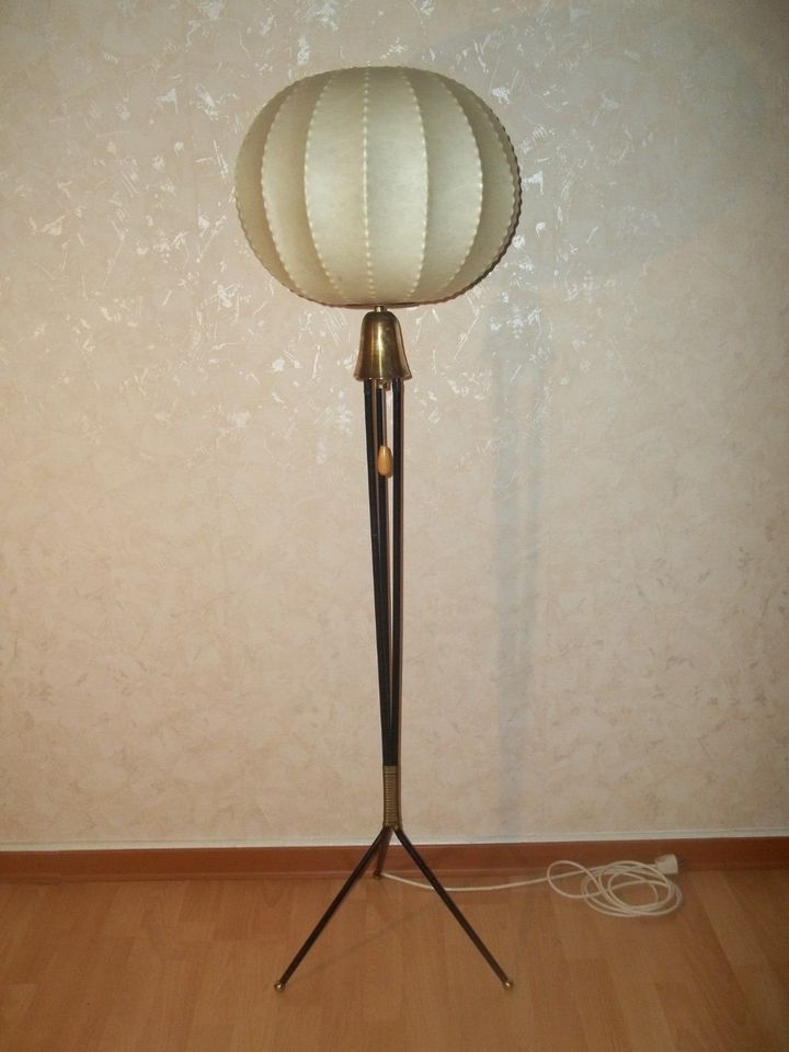 Alte DESIGN Lampe Tripod Stehleuchte ~ COCOON ~ Mid Century~ 50er in Bielefeld