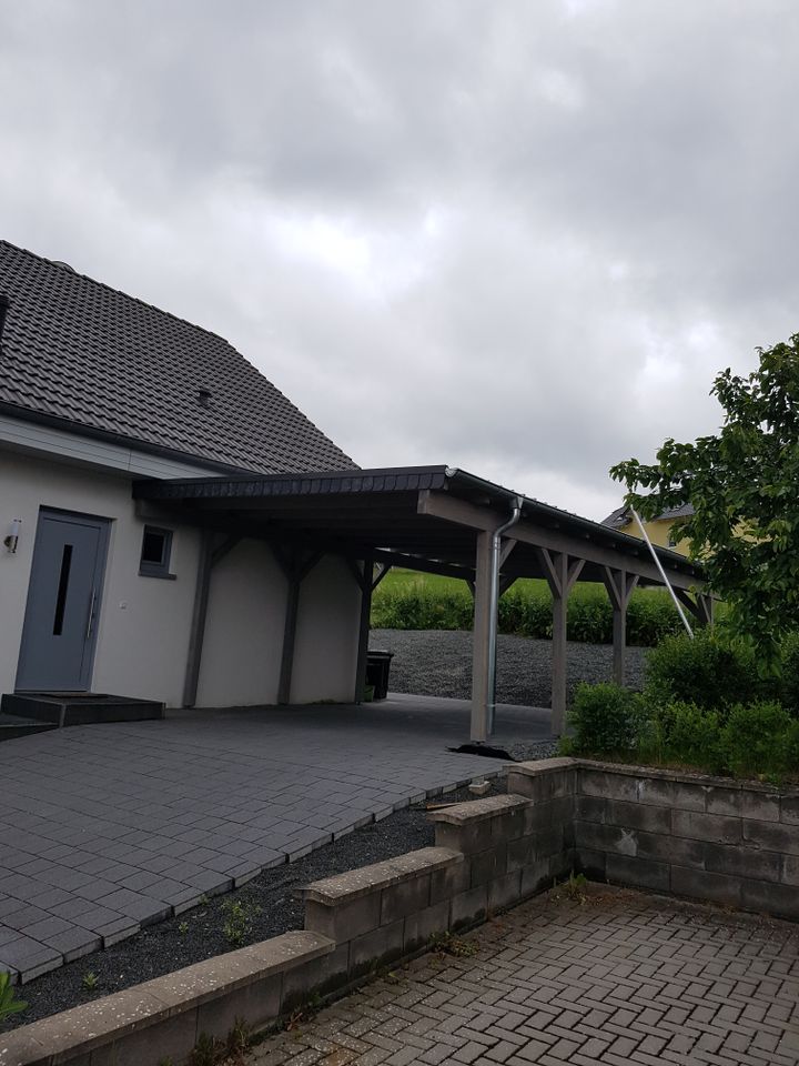 Carport Grillhütten auch mit Photovoltaik aus einer Hand in Idar-Oberstein