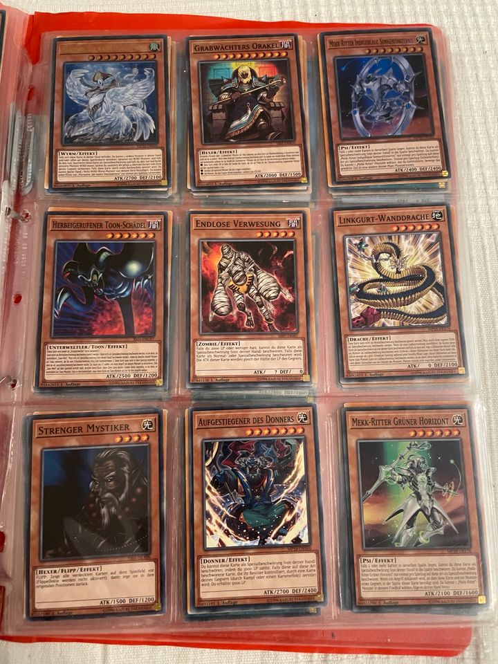 Große Yu-Gi-Oh Sammelkarten Sammlung, viele seltene Karten in Berlin