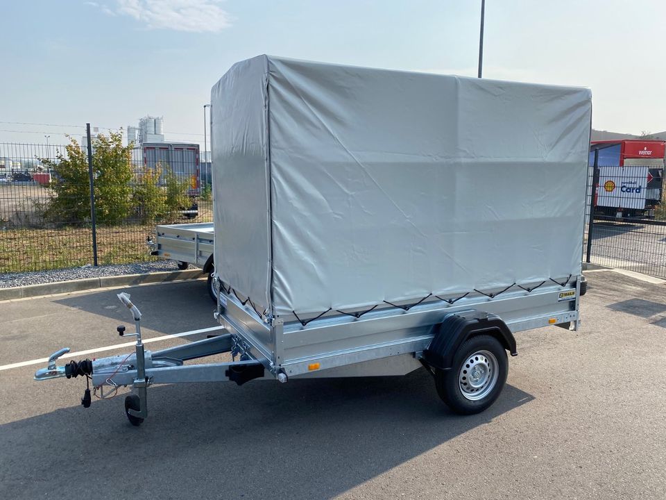 Trailis 1.300 kg gebremst Kasten 265x132 cm Trailer NEU 100km/h in Weilerswist