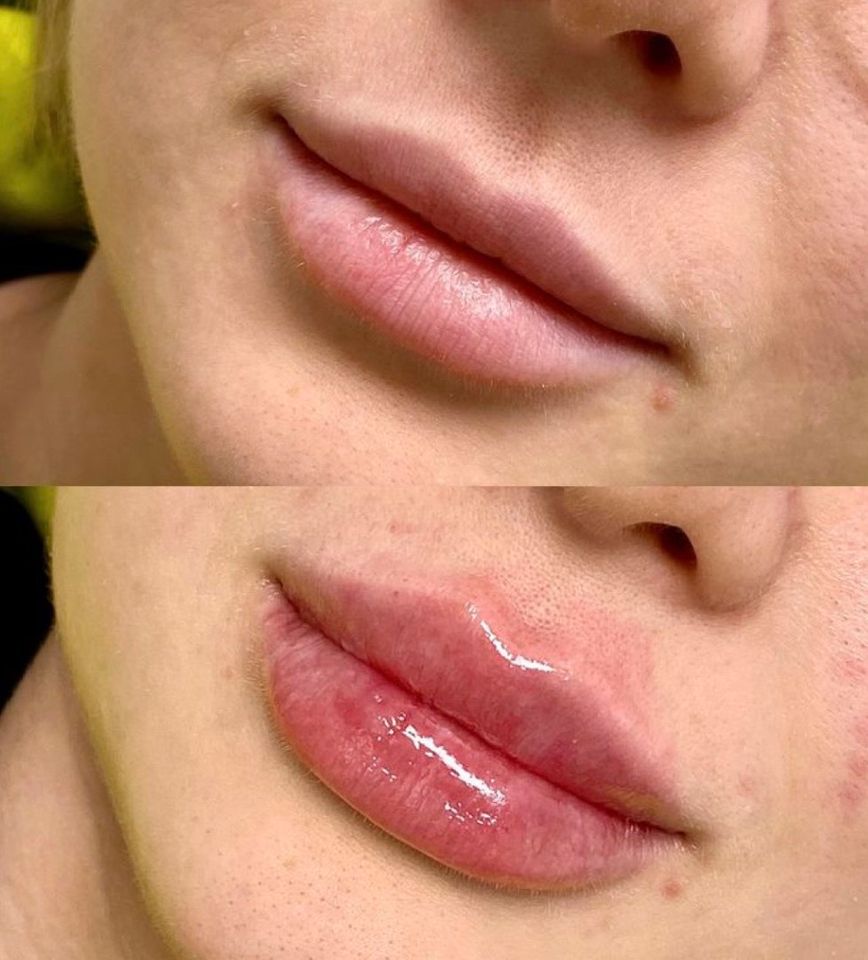 Permanent PMU Lippen Schulung Aquarell Powder Lips Kurs in Dortmund