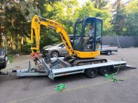 Minibagger Baumaschinenanhänger Baumaschinentransporter mieten Saarland - Sulzbach (Saar) Vorschau