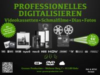 Digitalisieren • Überspielen VHS VHS-C Video8 Hi8 MiniDV & Super8 Bayern - Rohr Mittelfr. Vorschau