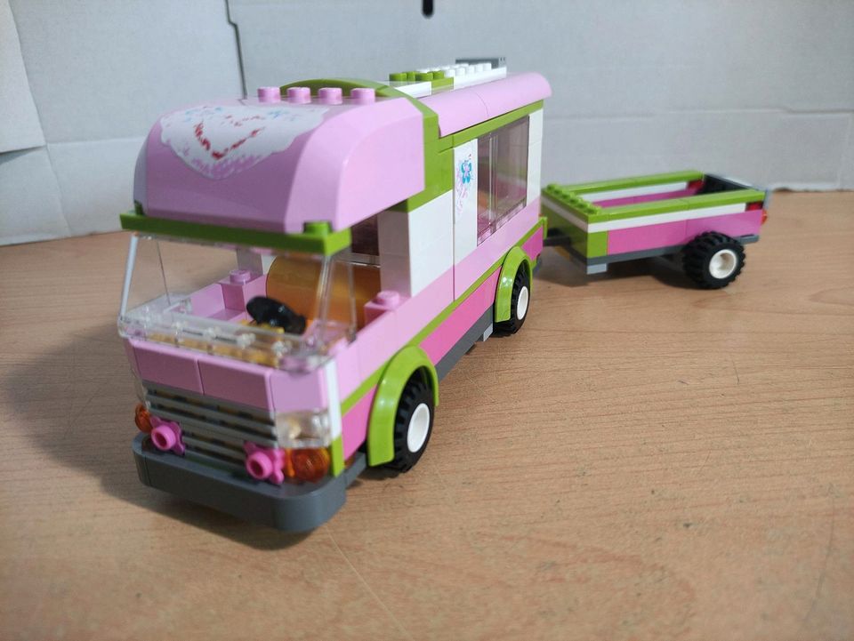 Lego 3184 Friends Camping Wohnmobil komplett in Urbach