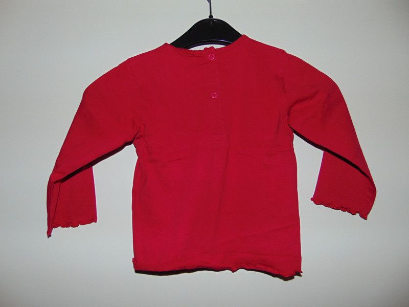 Langarm T-Shirt Größe 80 Rot H&M in Sundern (Sauerland)