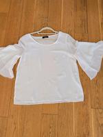 Bluse Boho Rüschen weiß s.Oliver black label Gr. 40 / L Hessen - Eschenburg Vorschau