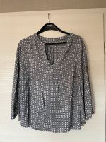 Bluse schwarz/weiß Gr. 44/46 Hessen - Battenberg Vorschau