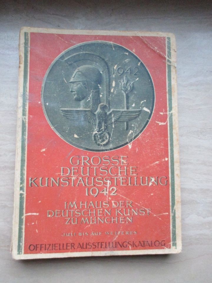 Grosse Deutsche Kunstausstellung 1942 Offizieller Ausstellungskat in Krautheim