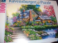 Puzzle Ravensburger,1000 Teile.Romantisches Cottage Berlin - Tempelhof Vorschau