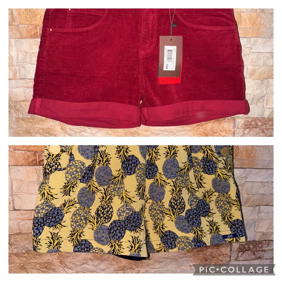 Lili Gaufrette Catimini Shorts Hose Samt Brokat 152 LILI152 in Mörlenbach