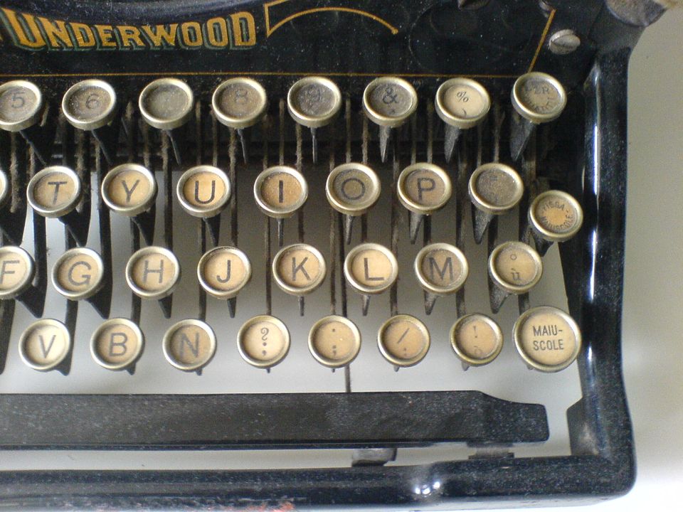 Schreibmaschine UNDERWOOD No.3 | anno 1923 | Typewriter in Tübingen