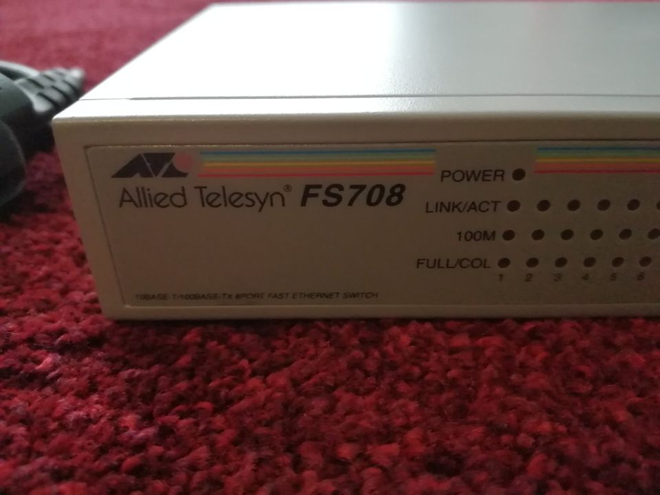 Allied Telesyn AT-FS708 Switch 8-port 10/100, gebr. aber TOP!! in Rednitzhembach