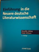 "Einführung in die Neuere deutsche Literaturwissenschaft" Buch Brandenburg - Teltow Vorschau