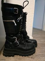 zara stiefel 39 Nieten Rock Reißverschluss Niedersachsen - Papenburg Vorschau